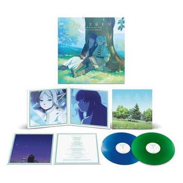Frieren: Beyond Journey's End (Original Soundtrack) - Evan Call 2x Emerald Green / Translucent Cobalt Blue Vinyl LP