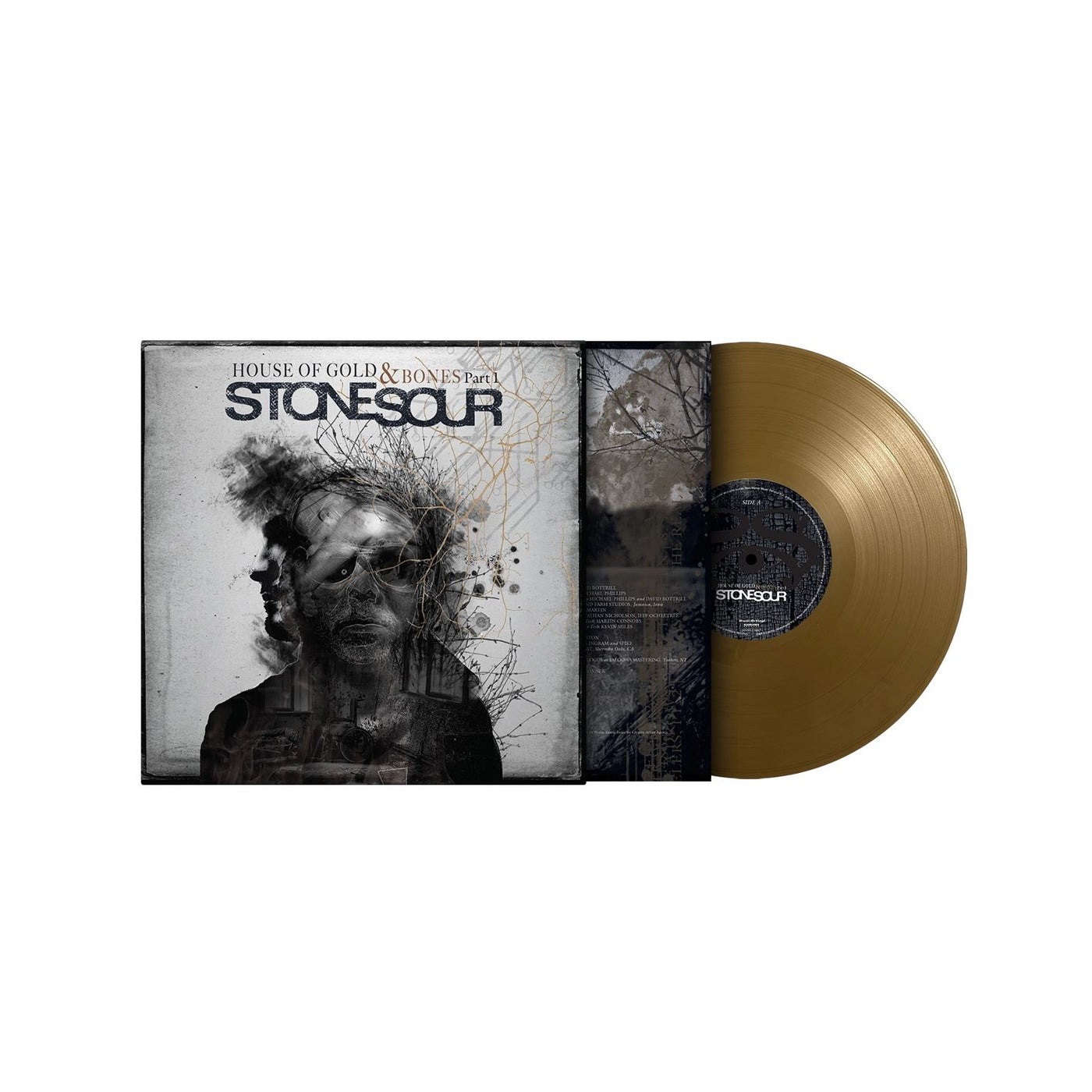 Stone Sour - House Of Gold and Bones Part 1 Limited Edition 180G Gold Vinyl LP Reissue