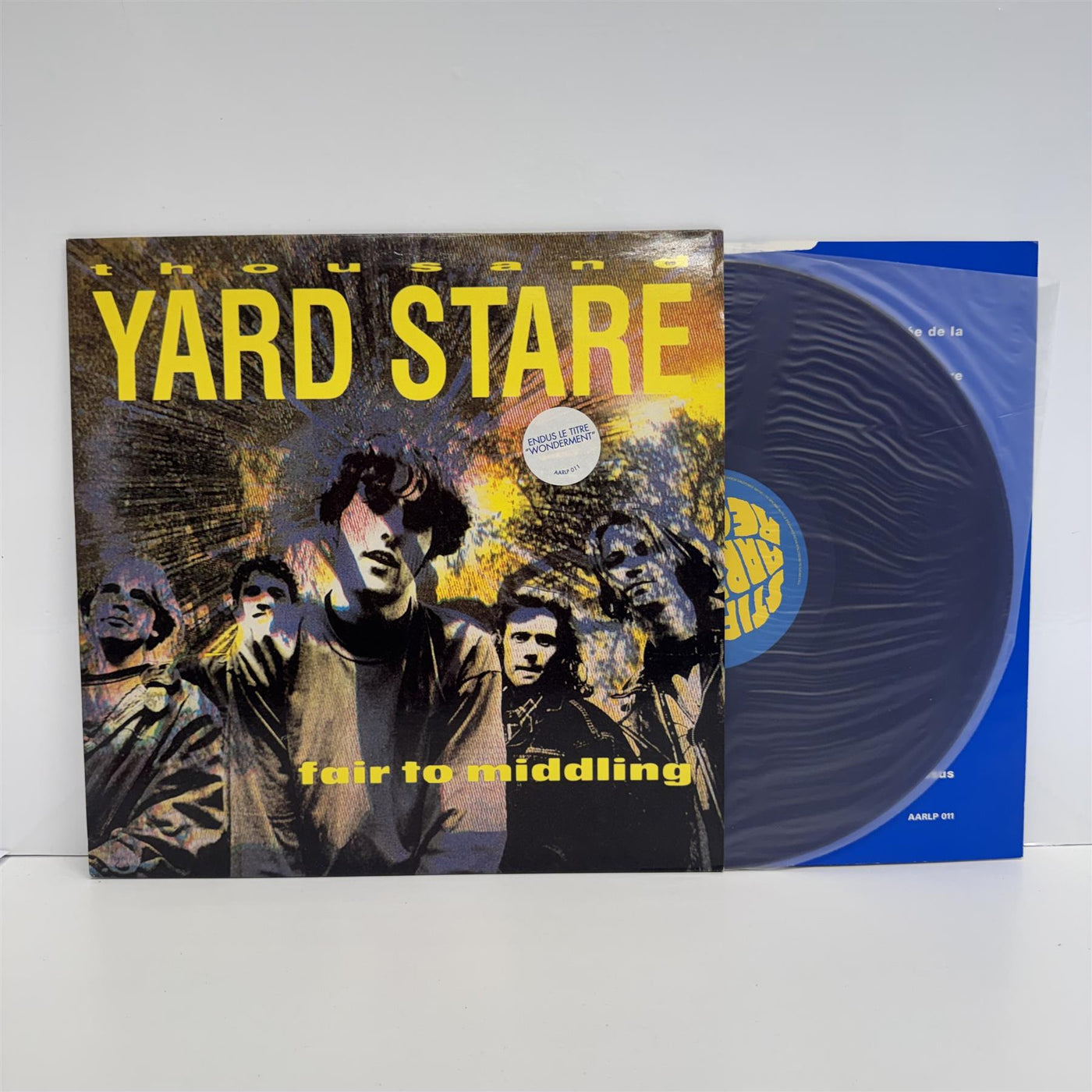 Thousand Yard Stare - Fair To Middling Blue Vinyl LP