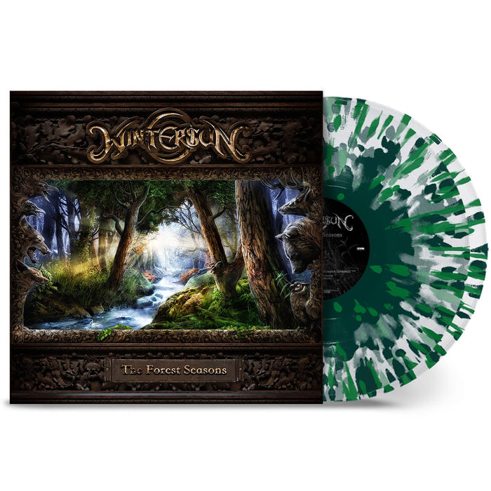 Wintersun - The Forest Seasons 2x Clear & Green Splatter Vinyl LP Reissue