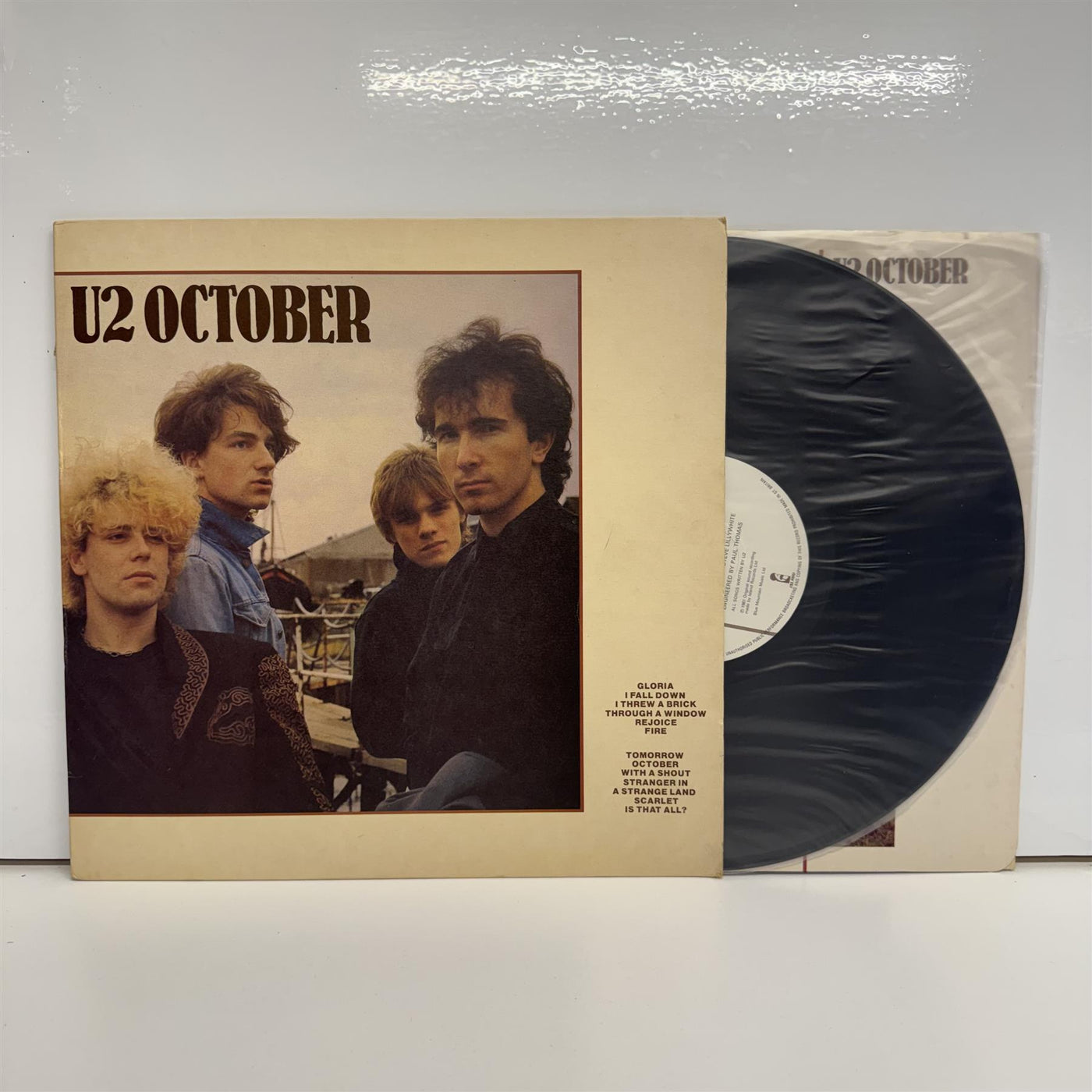 U2 - October First Press Vinyl LP