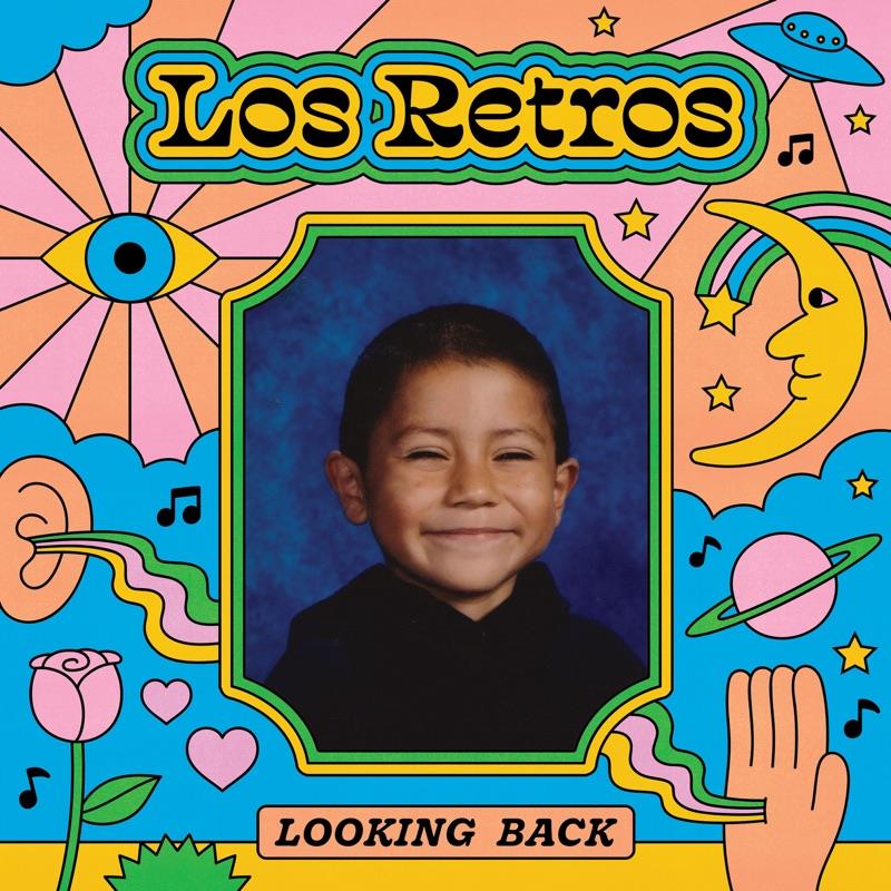 Los Retros - Looking Back Pink / Yellow / Green Tri-Color Vinyl LP