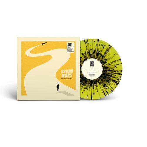 Bruno Mars - Doo-Wops & Hooligans Indies Exclusive Translucent Yellow with Splatter Vinyl LP