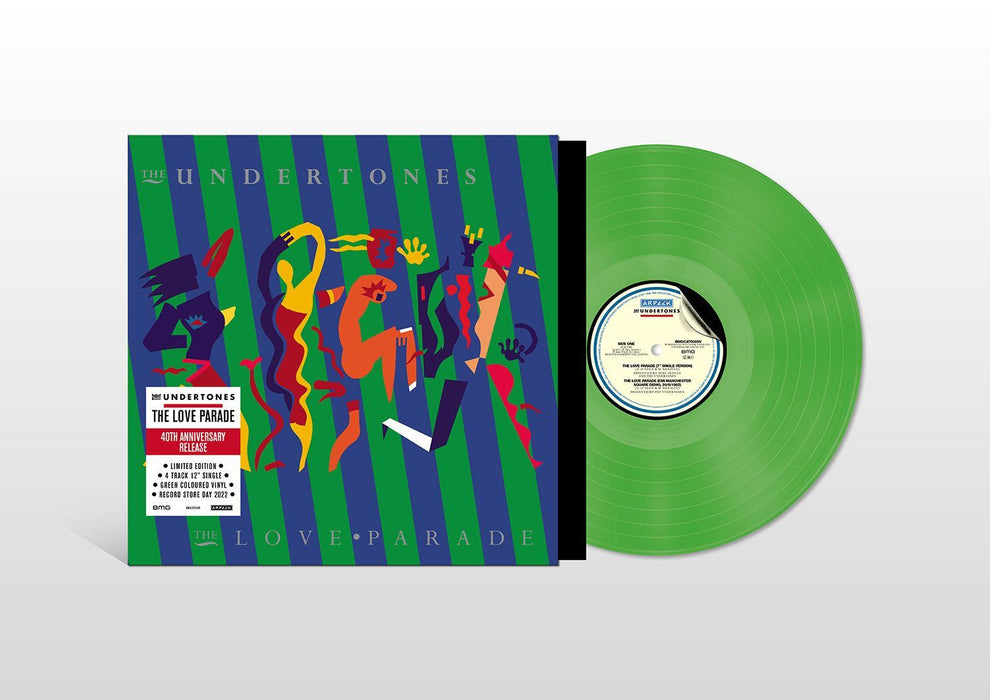 The Undertones - The Love Parade Limited Edition 12" Green Vinyl Single