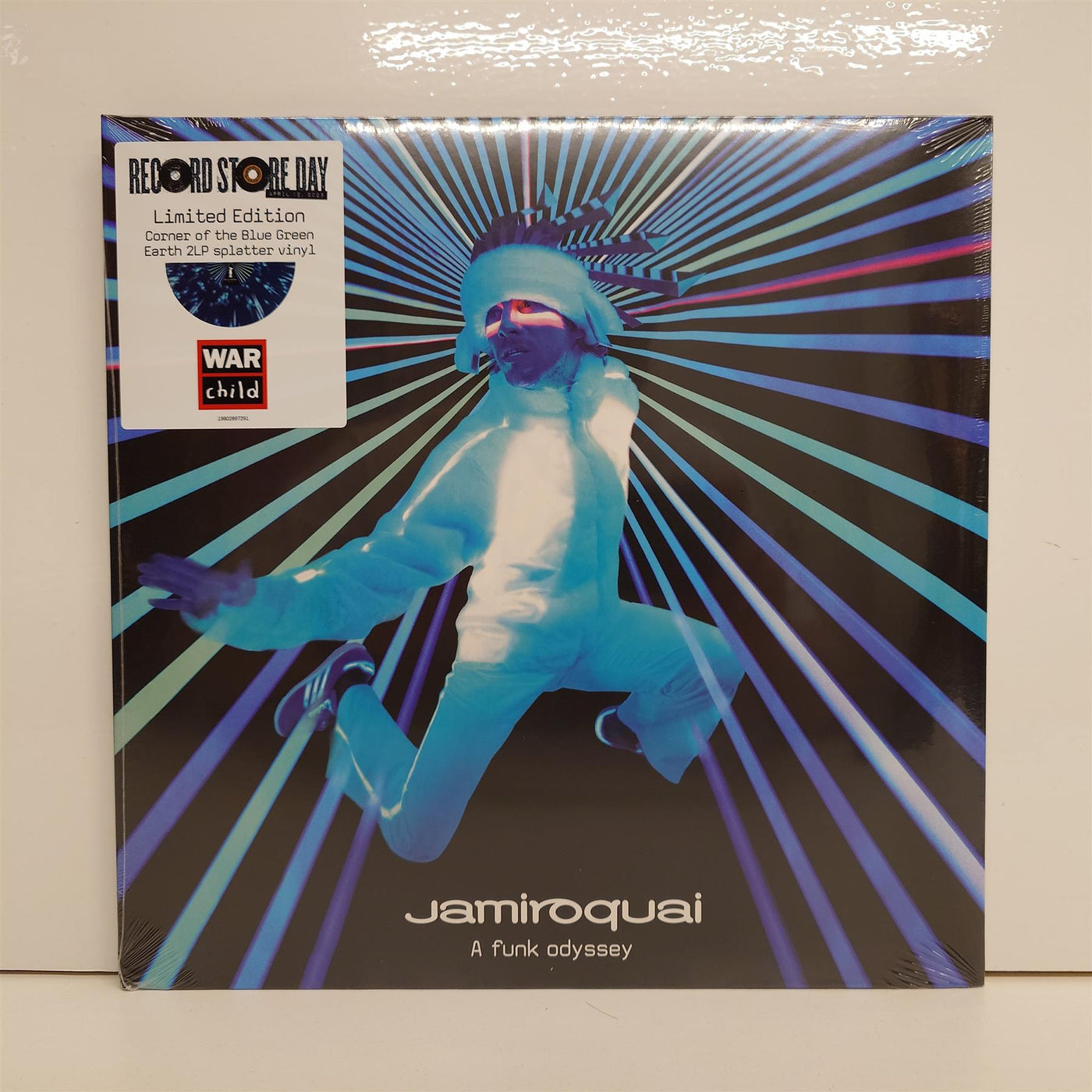 Jamiroquai - A Funk Odyssey RSD 2025 Limited Edition 2x 'Corner of the Blue Green Earth" Splatter Vinyl LP