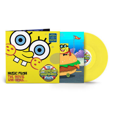 The SpongeBob SquarePants Movie - Music From The Movie and More - V/A Yellow Vinyl LP Reissue