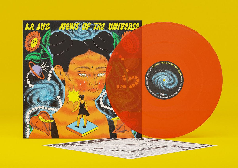 La Luz - News of the Universe Luzer Edition Neon Orange Vinyl LP