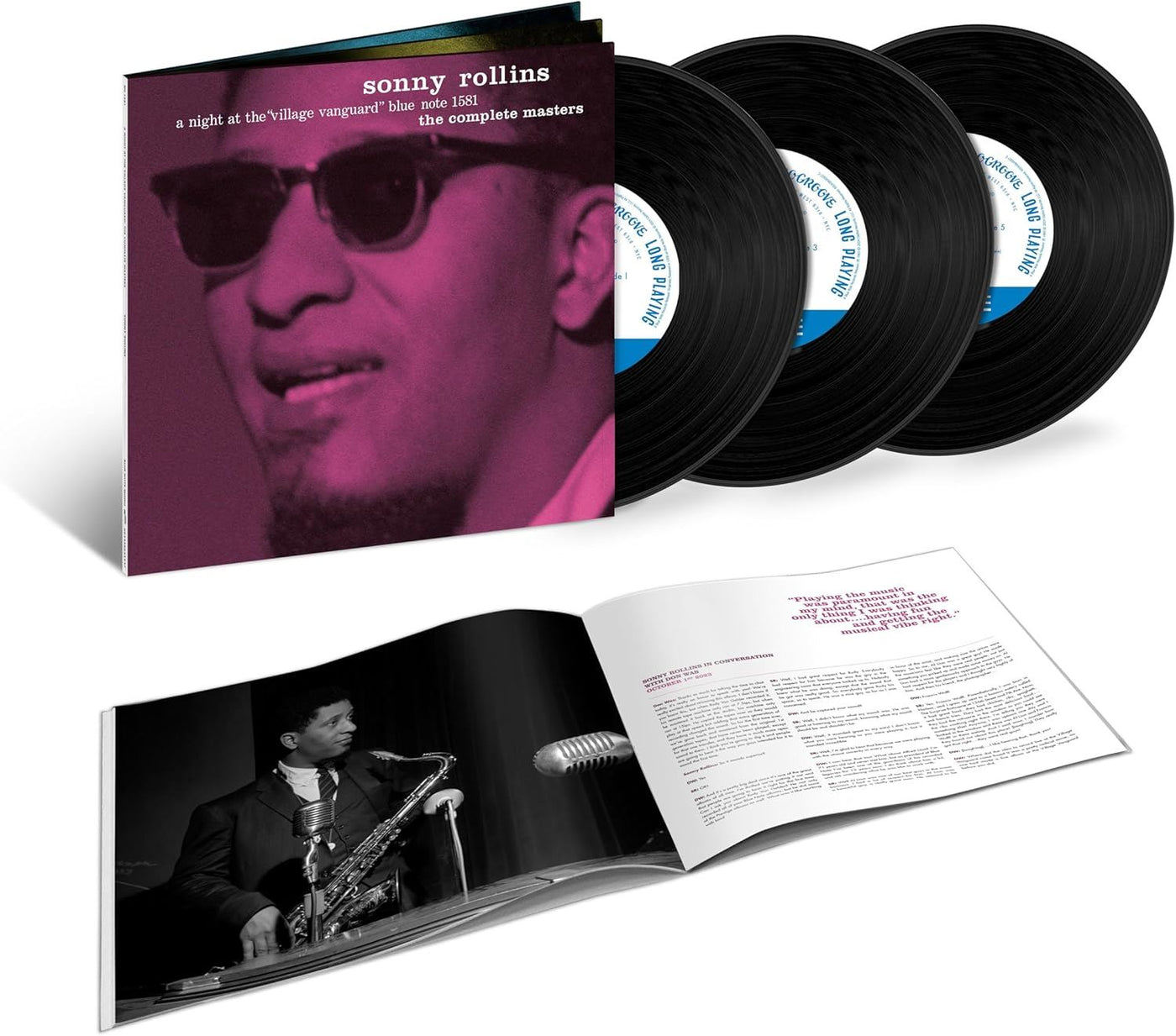 Sonny Rollins - A Night At The Village Vanguard: The Complete Masters (Tone Poet) 3x 180G Vinyl LP Reissue