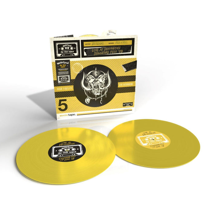 Motorhead - The Lost Tapes Vol 5 (Live At Donnington 2008) 2x Yellow Vinyl LP