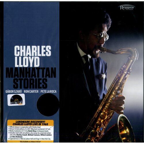 Charles Lloyd - Manhattan Stories 180G 2x Limited Edition Record Store Day Vinyl LP