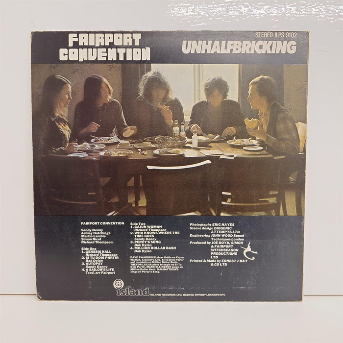 Fairport Convention - Unhalfbricking Vinyl LP