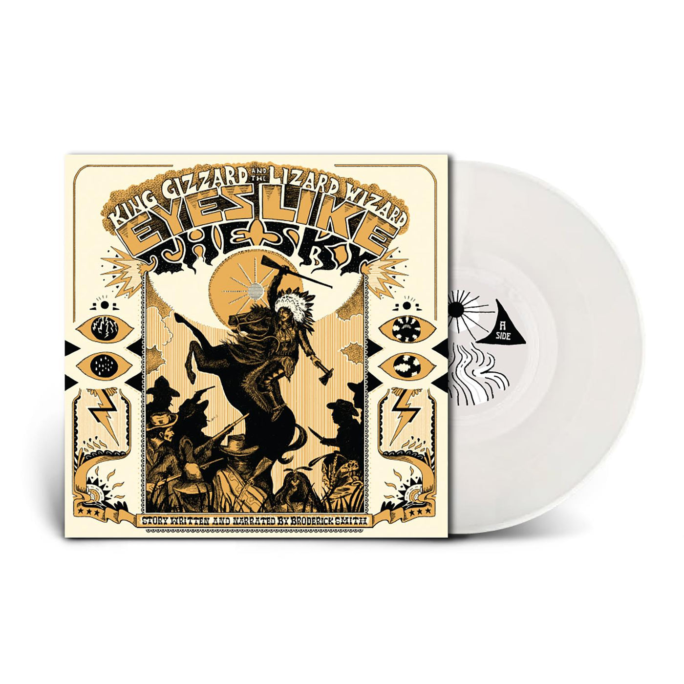 King Gizzard & The Lizard Wizard - Eyes Like The Sky 180G Crystal Clear EcoSonic Vinyl LP Reissue