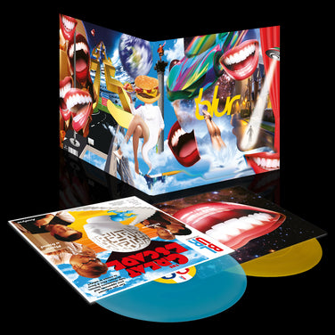 blur - The Great Escape (30th Anniversary Edition) 2x Yellow / Turquoise Vinyl LP