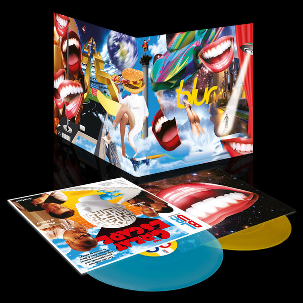 blur - The Great Escape (30th Anniversary Edition) 2x Yellow / Turquoise Vinyl LP