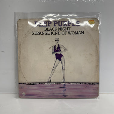 Deep Purple - Black Night / Strange Kind Of Woman  12" Vinyl Single