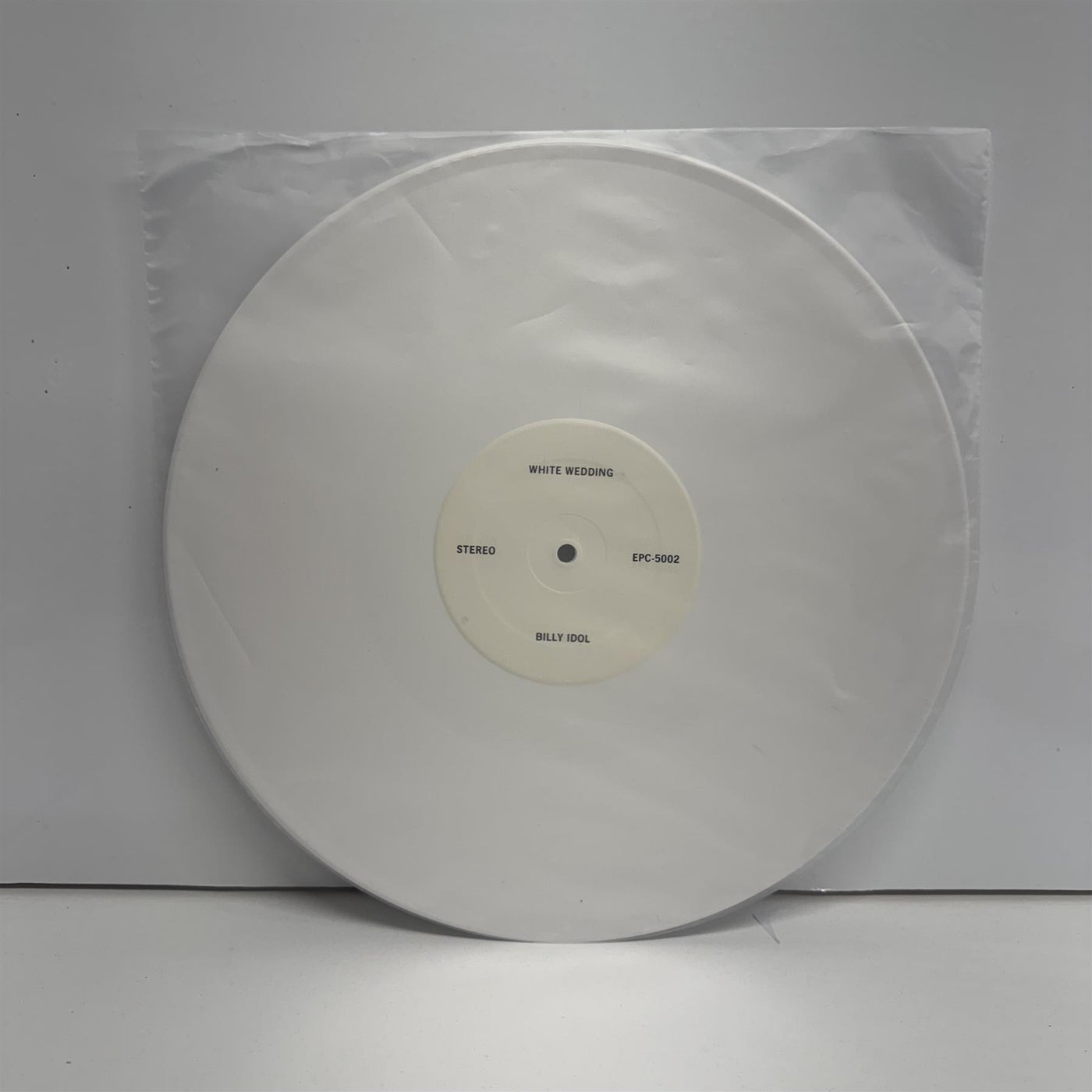Billy Idol - White Wedding Advance Promo White 12" Vinyl Single