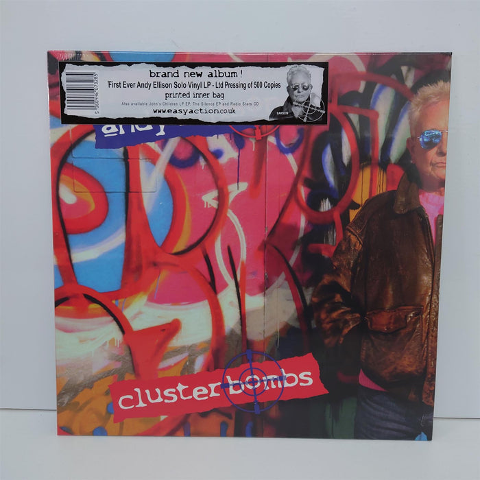 Andy Ellison - Cluster Bombs Limited Edition Vinyl LP