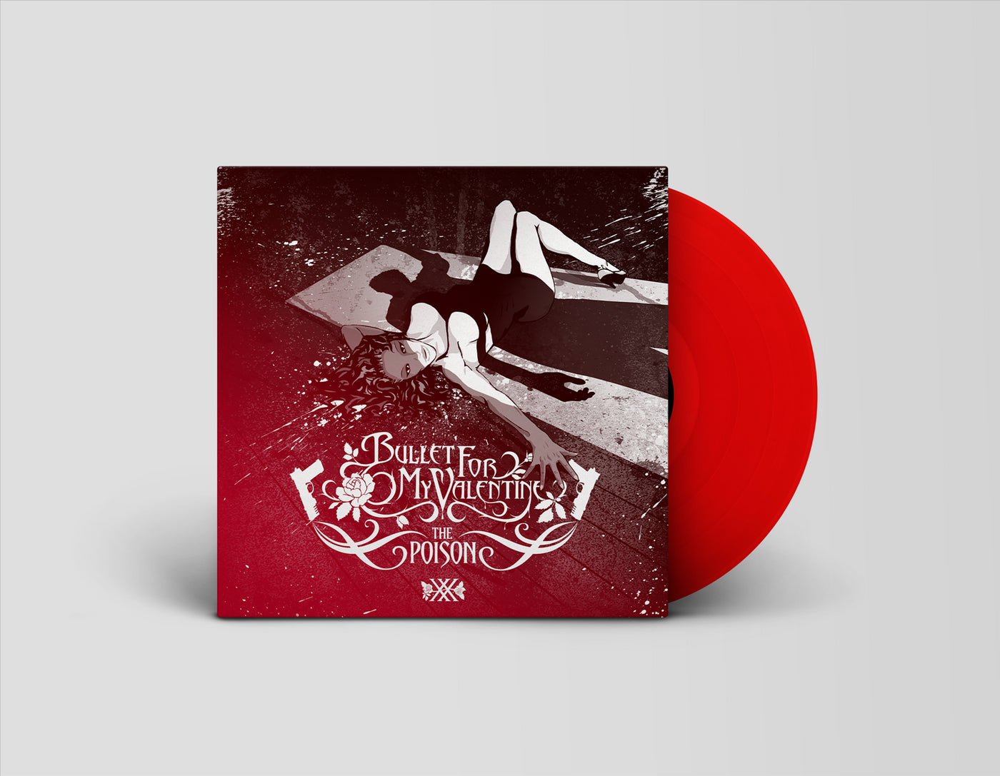 Bullet For My Valentine - The Poison 20th Anniversary Transparent Red Vinyl LP