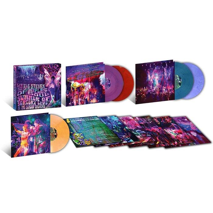 Little Steven And The Disciples Of Soul - Summer Of Sorcery Live! At The Beacon Theatre Limited 5x Colour Vinyl LP Box Set