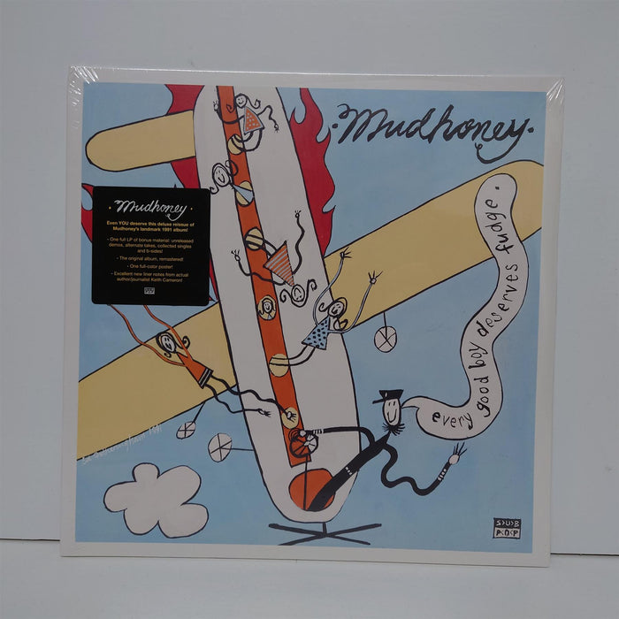 Mudhoney - Every Good Boy Deserves Fudge Deluxe Edition 2x Vinyl LP Remastered + poster