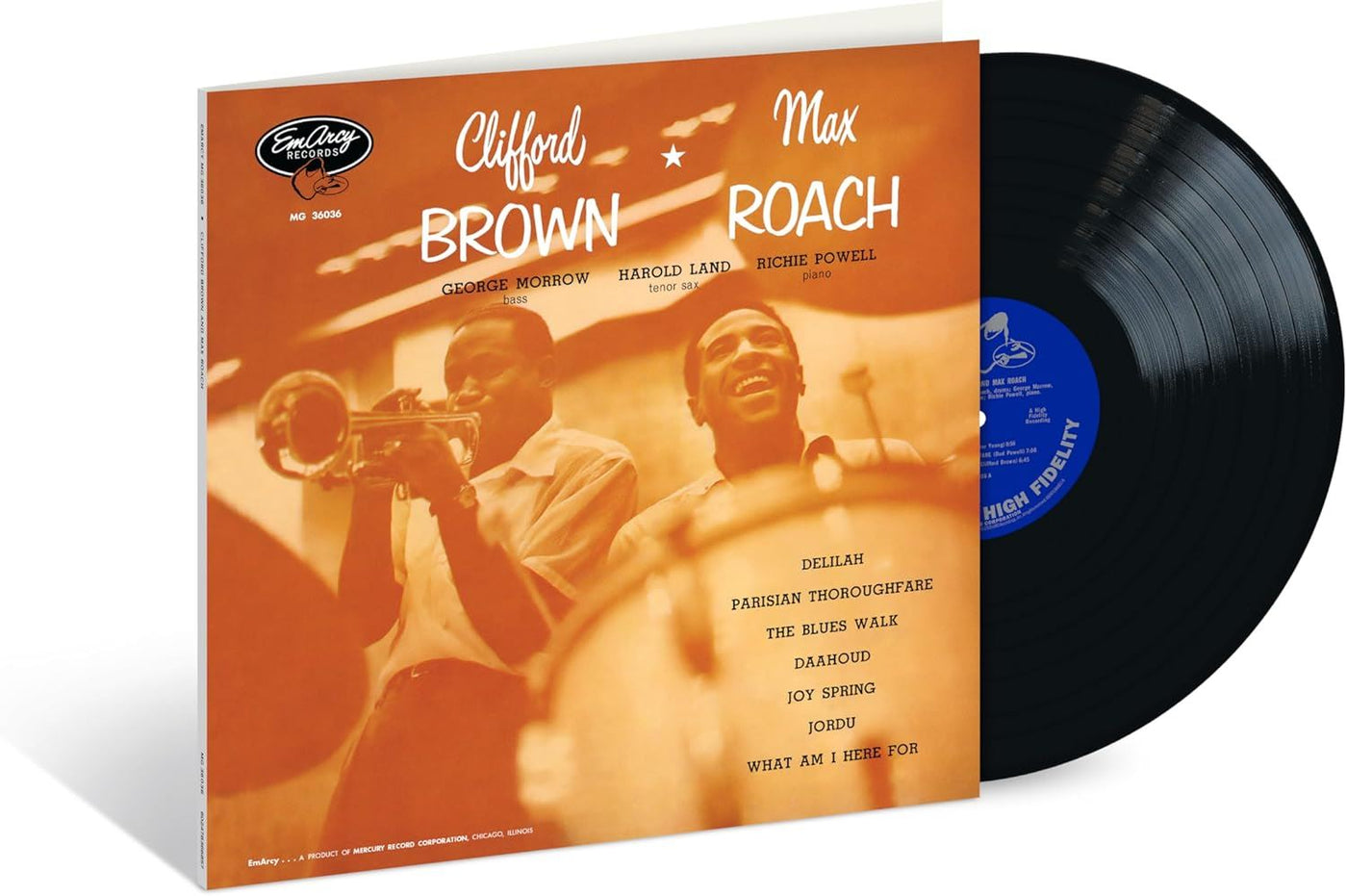 Clifford Brown And Max Roach - Clifford Brown And Max Roach (Acoustic Sounds) 180G Vinyl LP Reissue