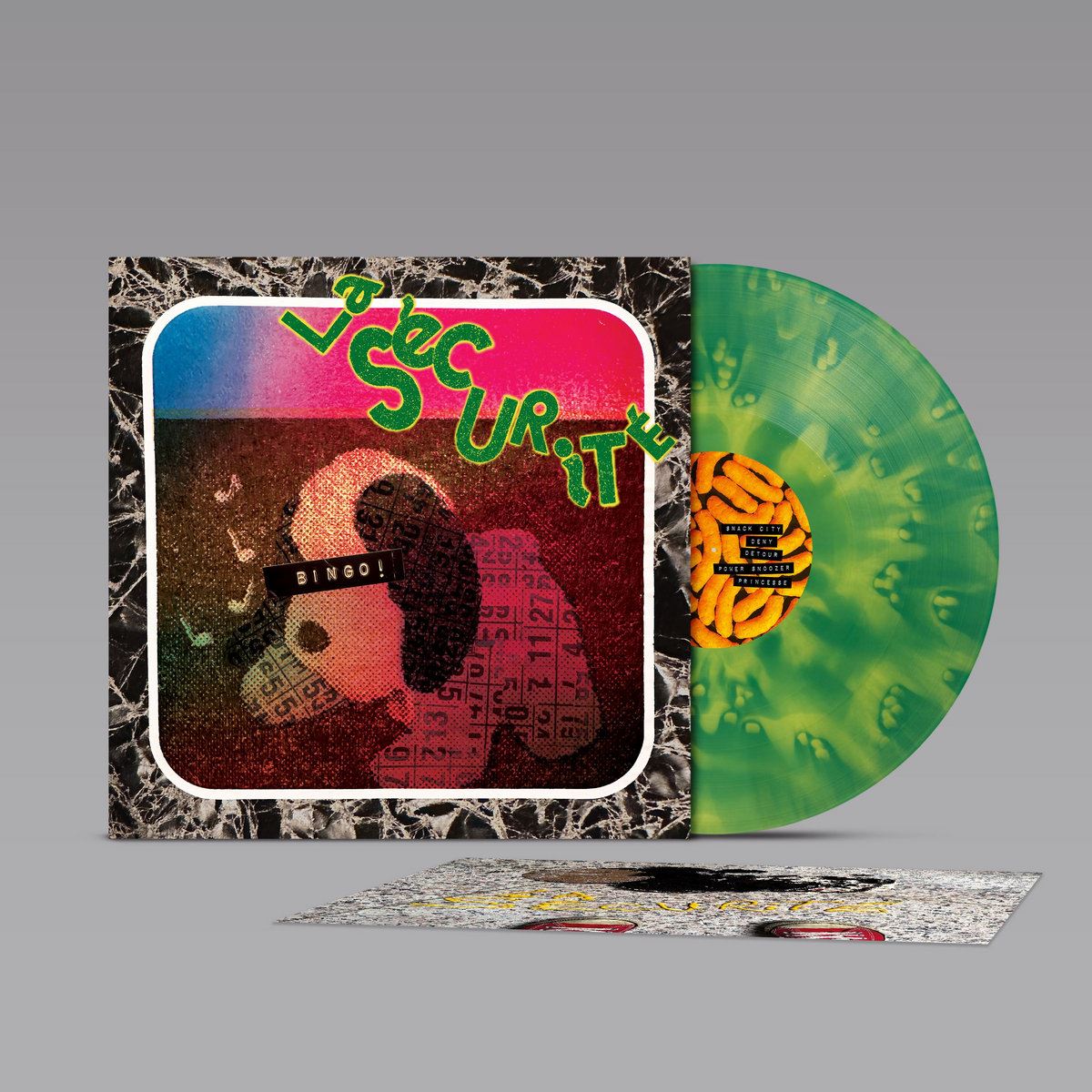 La Sécurité - Bingo! Green Splatter Vinyl LP