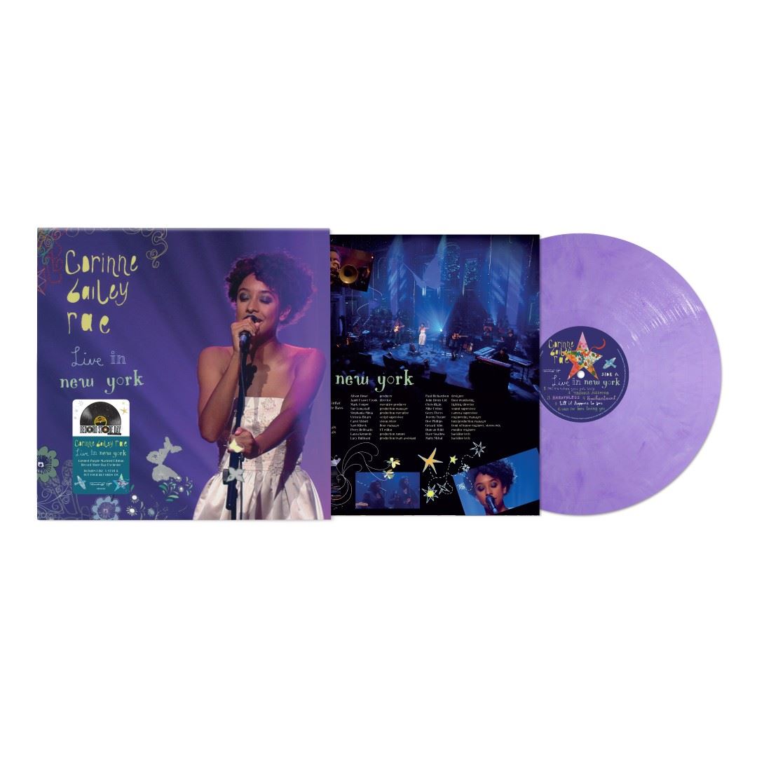 Corinne Bailey Rae - Live In New York RSD 2026 Purple Marbled Vinyl LP