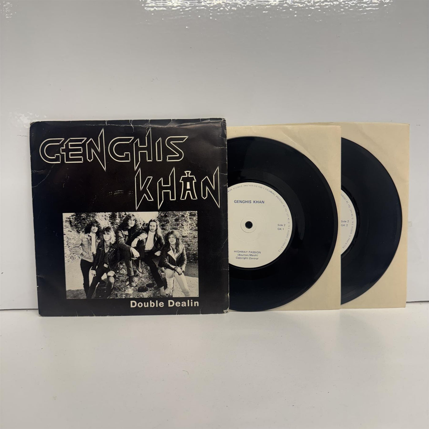 Genghis Khan - Double Dealin 2x 7" Vinyl EP