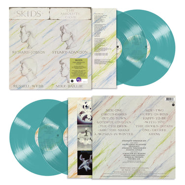 The Skids - The Absolute Game National Album Day 45th Anniversary 2x Blue Stone Translucent Vinyl LP Reissue