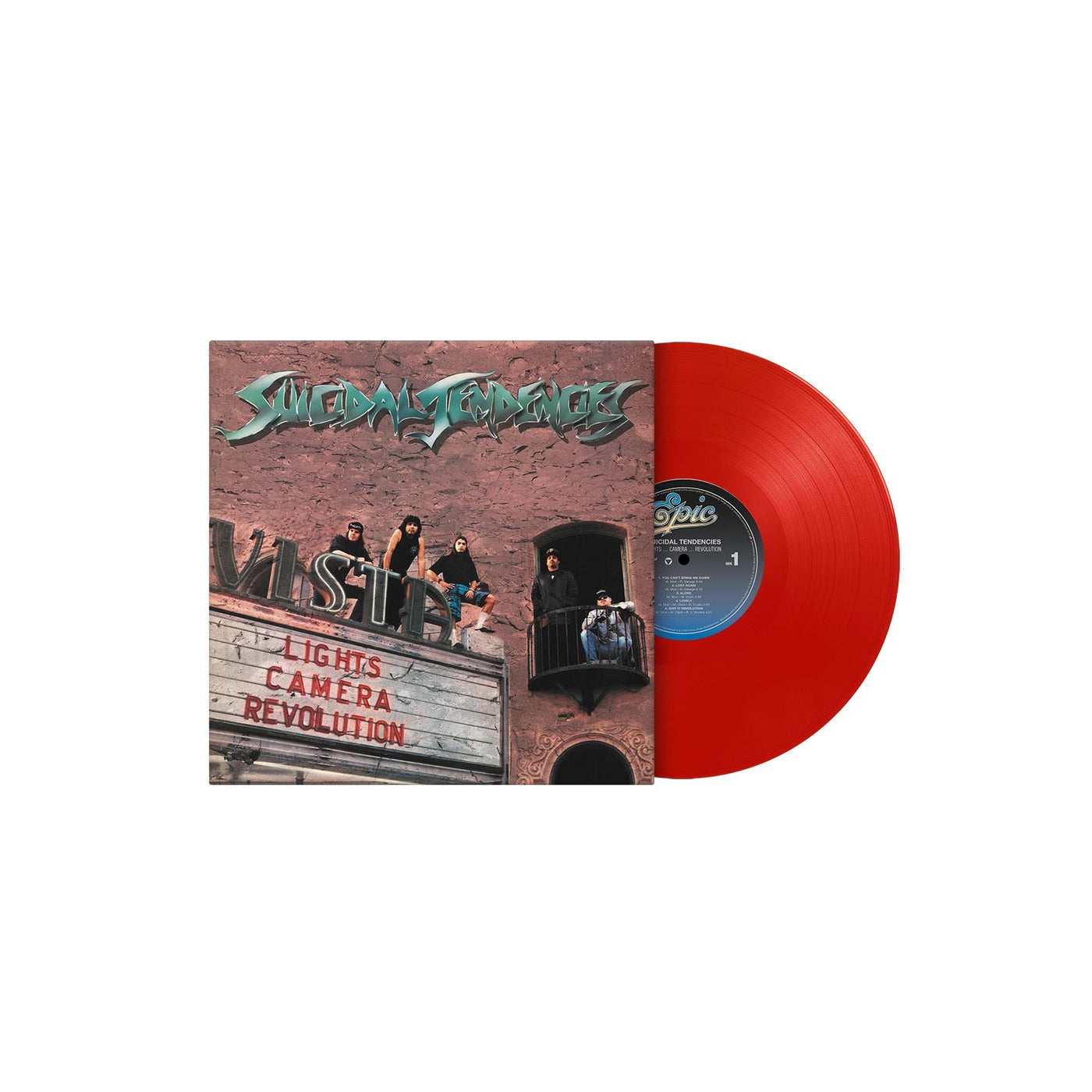 Suicidal Tendencies - Lights Camera Revolution 35th Anniversary Edition 180G Red Vinyl LP Reissue