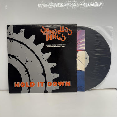 Senseless Things - Hold It Down 12" B.ack Vinyl Single With Jamie Hewlett Numbered Print