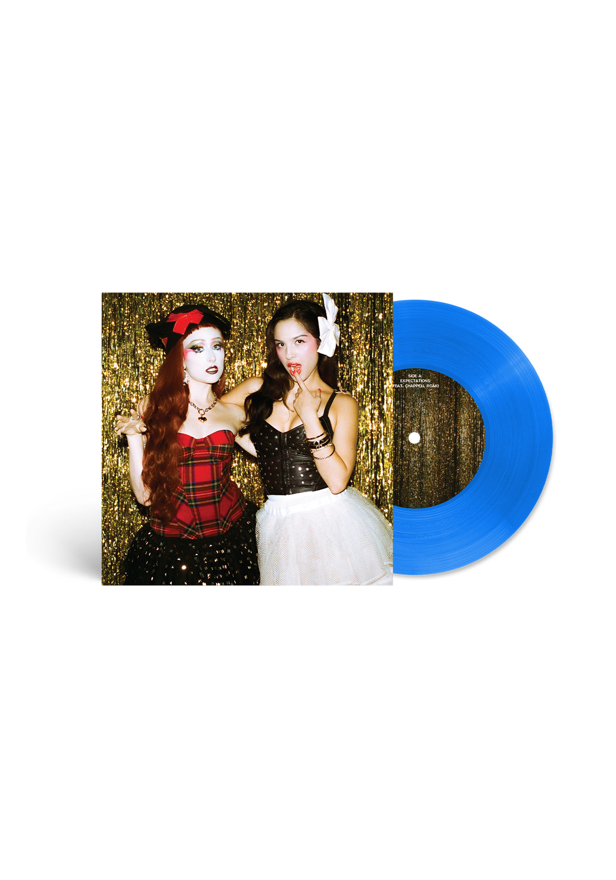 Olivia Rodrigo - expectations 7" 'LA Behavior' Blue Vinyl Single