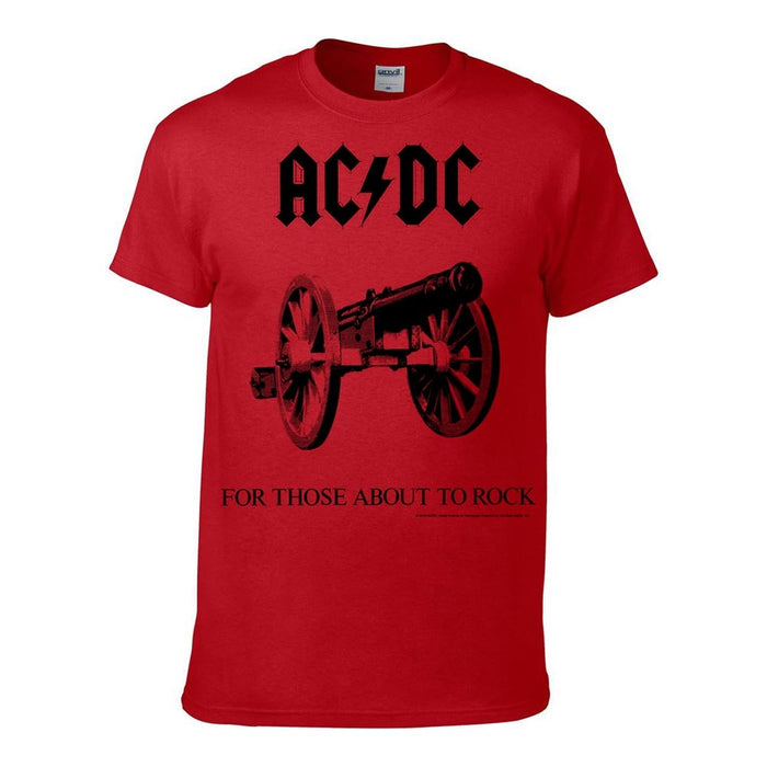 AC/DC - For Those About To Rock (Red) T-Shirt