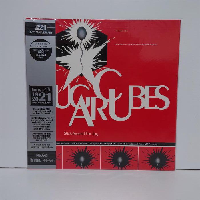 The Sugarcubes - Stick Around For Joy Limited Edition Red Vinyl LP Reissue