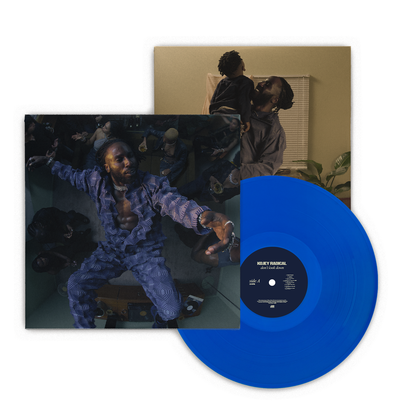 Kojey Radical - Don’t Look Down Transparent Blue Vinyl LP