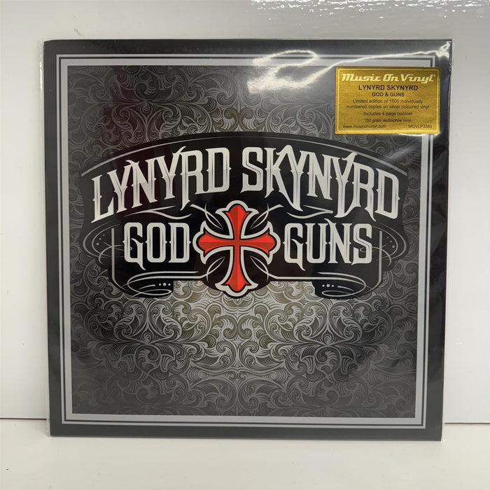 Lynyrd Skynyrd - God & Guns Limited Edition 180G Silver Vinyl LP