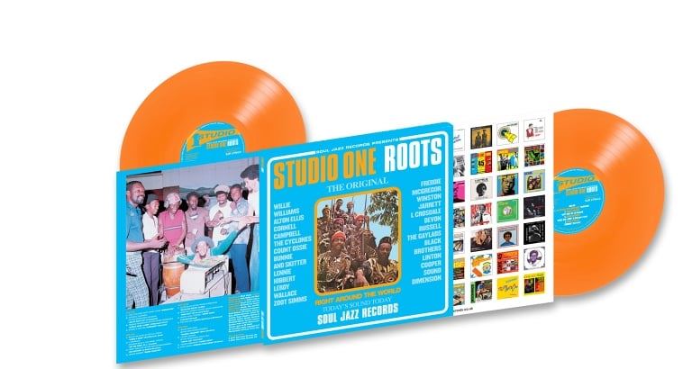 Soul Jazz Records Presents: STUDIO ONE ROOTS - V/A 2x Orange Vinyl LP Reissue