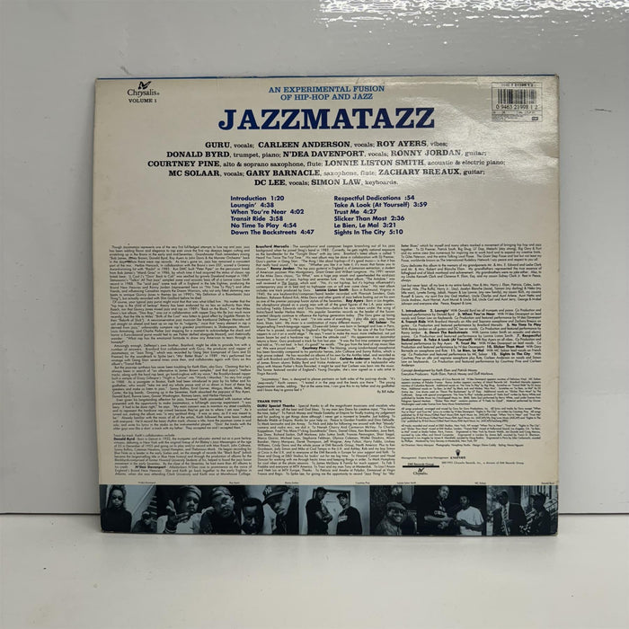 Guru - Jazzmatazz (Volume 1) Vinyl LP