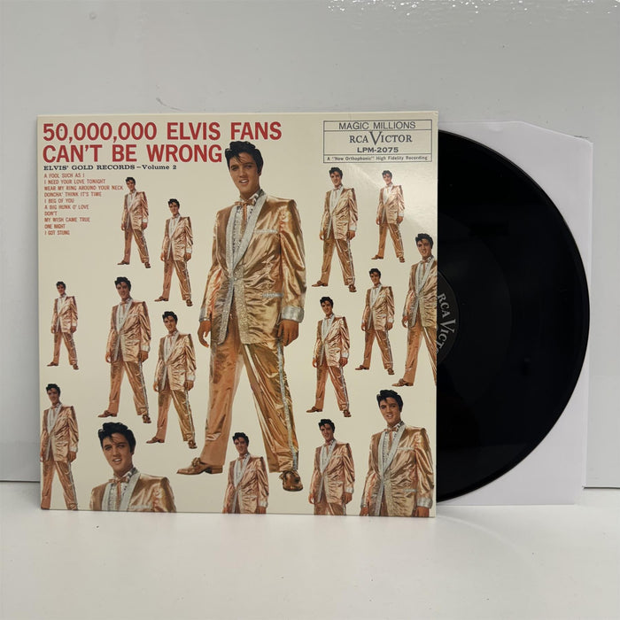 Elvis Presley - 50,000,000 Elvis Fans Can't Be Wrong - Elvis' Gold Records Volume 2 Vinyl LP