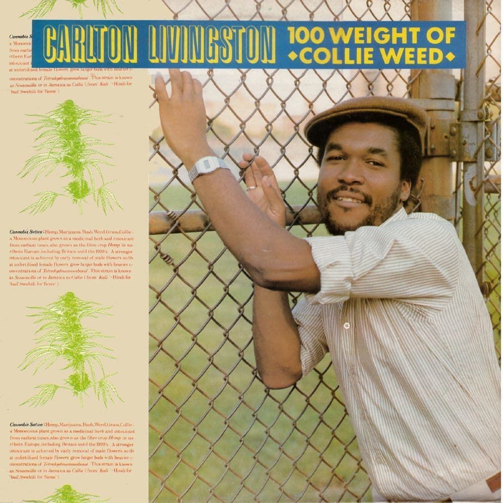 Carlton Livingston - 100 Weight Of Collie Weed Vinyl LP Reissue