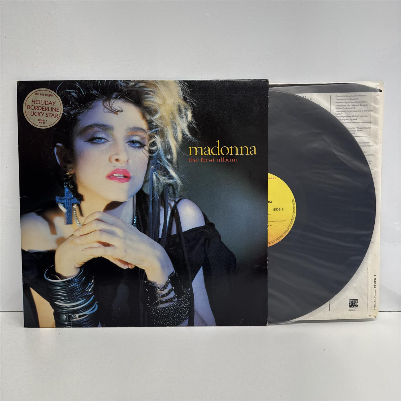 Madonna - The First Album Vinyl LP Reissue With Alt Cover