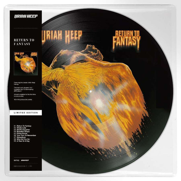 Uriah Heep - Return To Fantasy Limited Edition Picture Disc Vinyl LP Reissue