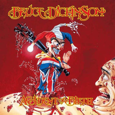 Bruce Dickinson - Accident Of Birth 25th Anniversary 2x Red & Yellow Splatter Vinyl LP Reissue