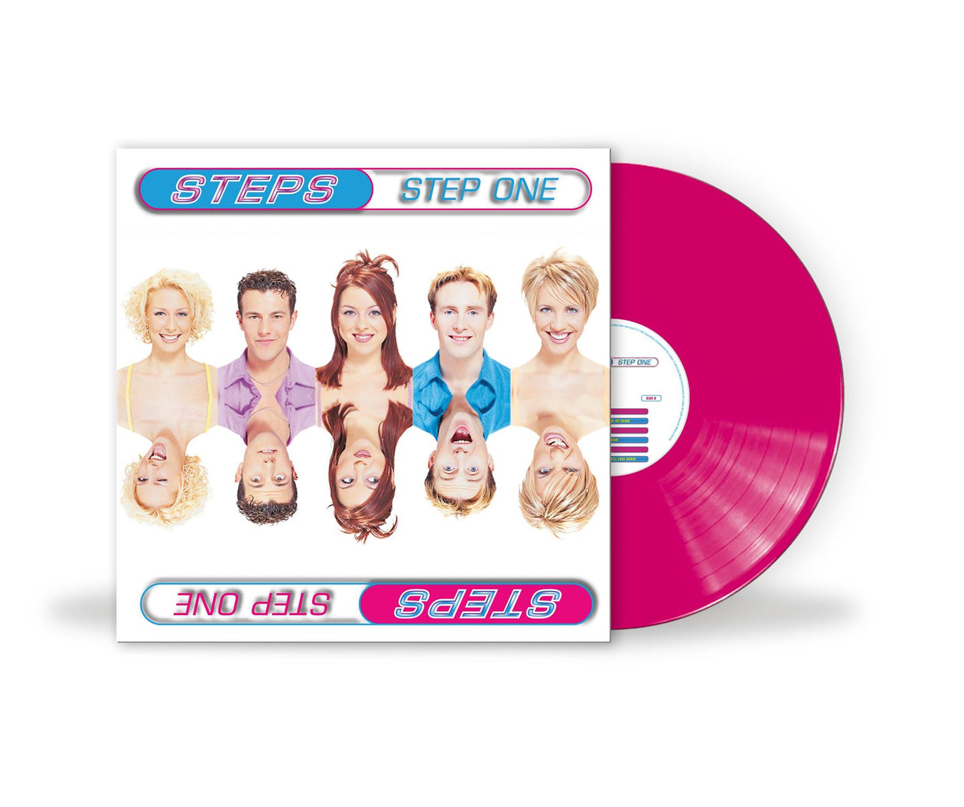Steps - Step One Neon Magenta Vinyl LP Reissue