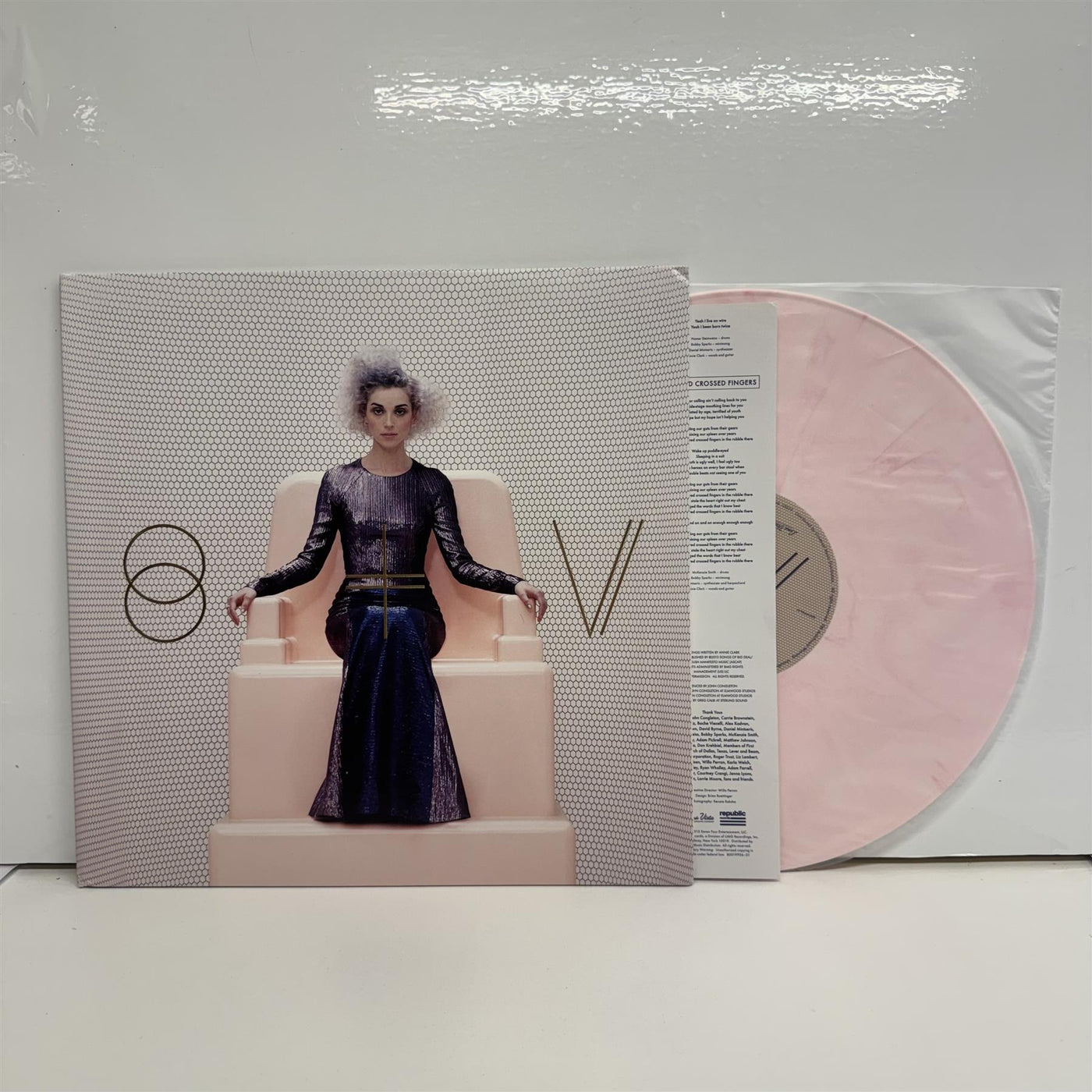 St. Vincent - St. Vincent Limited Pink/White Marbled Vinyl LP Reissue