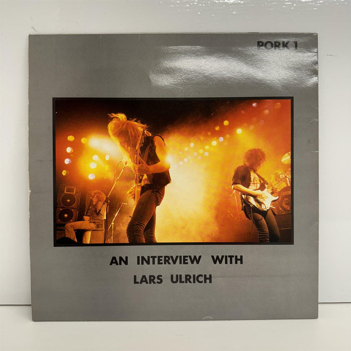Metallica - An Interview With Lars Ulrich 12"  Red Vinyl Interview Disc