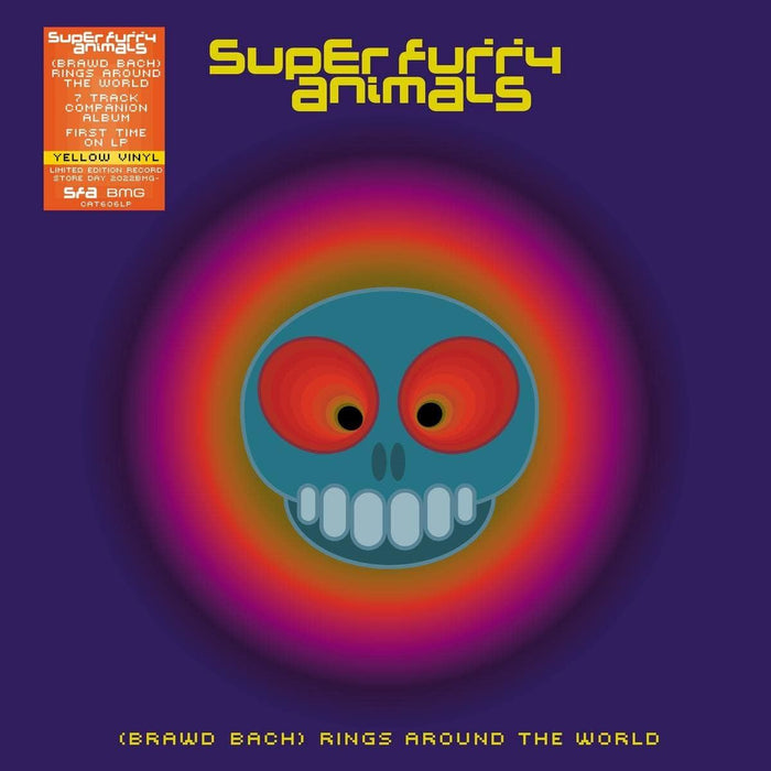 Super Furry Animals - (Brawd Bach) Rings Around The World RSD 2022 Limited Edition Yellow Vinyl LP