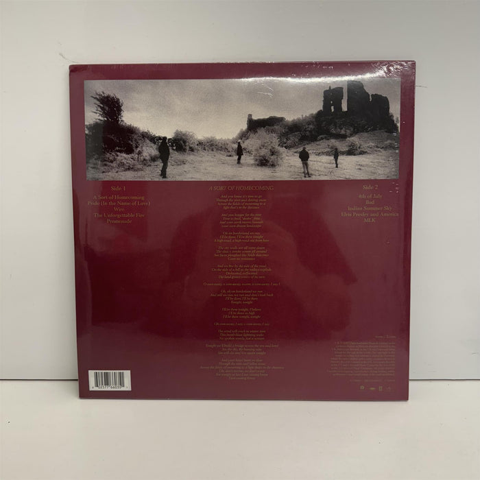 U2 - The Unforgettable Fire Limited Edition 180G Burgundy Vinyl LP