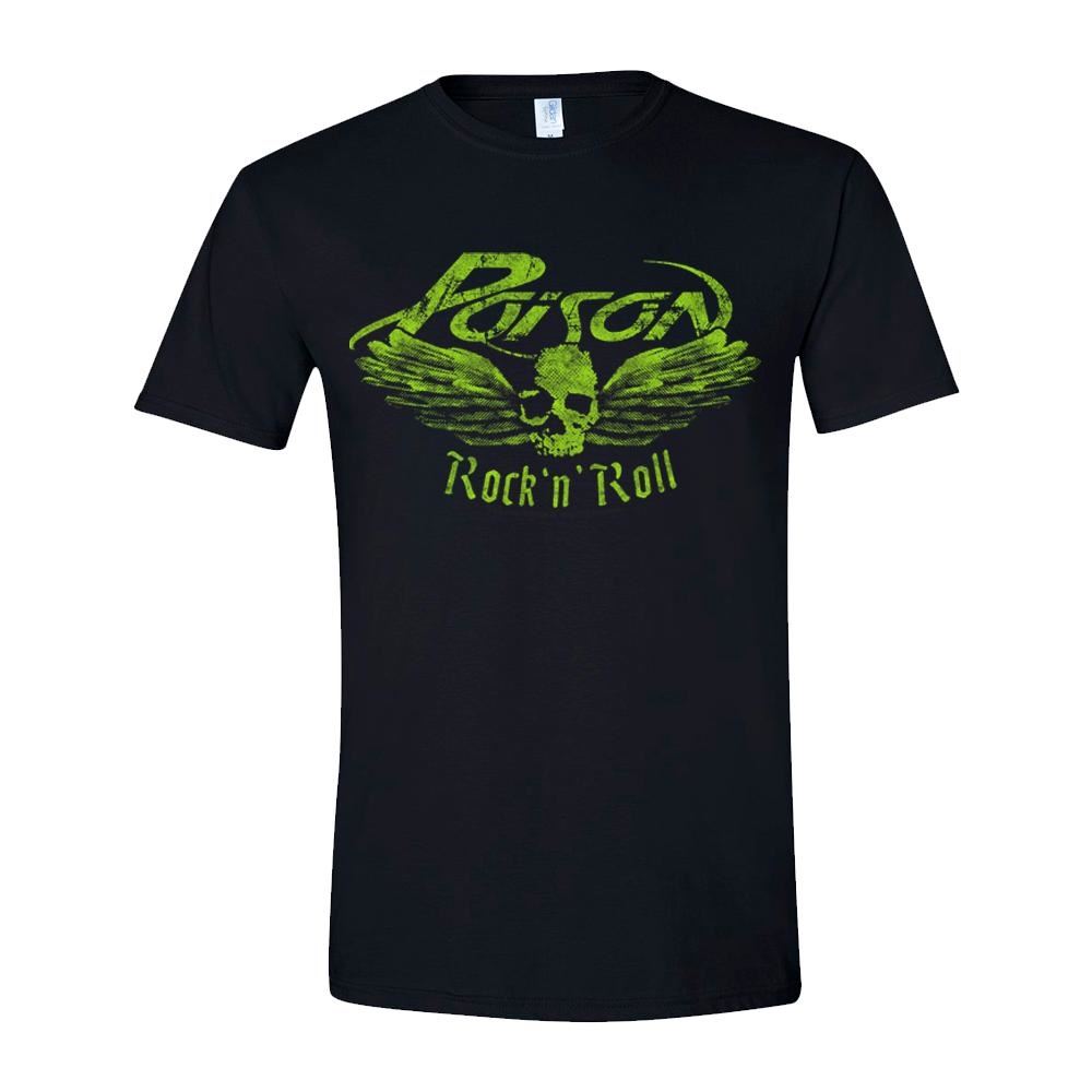 Poison - Flying Skull T-Shirt