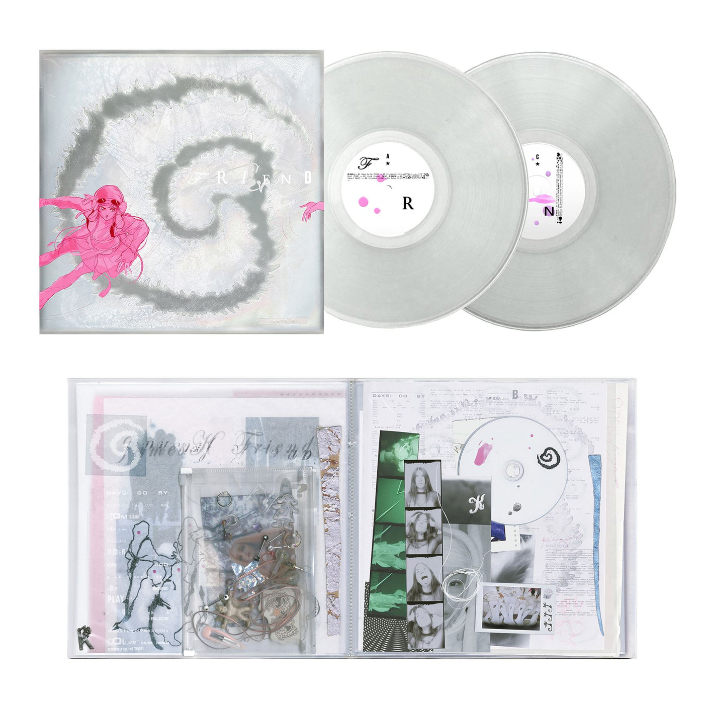 James K - Friend Indies Exclusive 2x Clear Vinyl LP